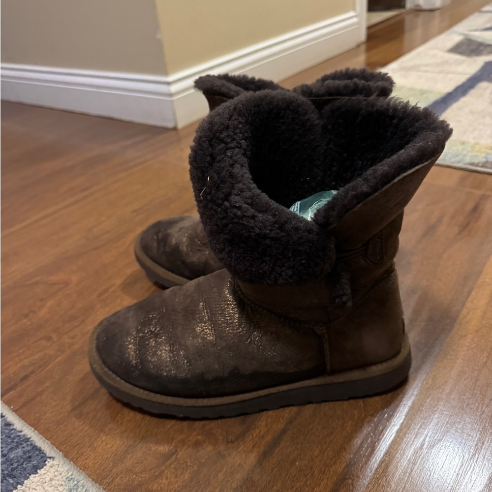 UGG Brown Shearling Boots